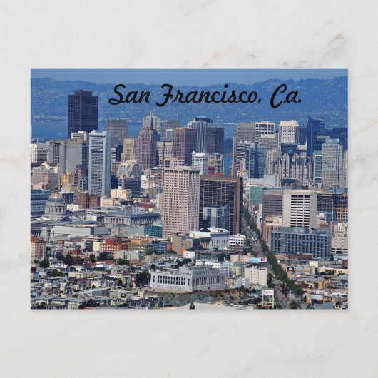 San Francisco, Ca. Briefkaart (Voorkant)
