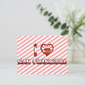 San Francisco, CA Briefkaart (Staand voorkant)