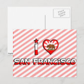 San Francisco, CA Briefkaart (Voorkant / Achterkant)