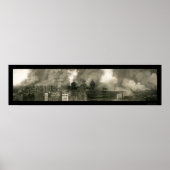 San Francisco CA Burning Photo 1906b Poster (Voorkant)