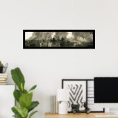 San Francisco CA Burning Photo 1906b Poster (Thuiskantoor)