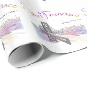 San Francisco, CA Cadeaupapier (Rol Hoek)