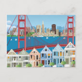 San Francisco, CA | De stad van de baai Briefkaart (Voorkant)