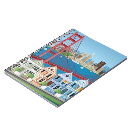 San Francisco, CA | De stad van de baai Notitieboek (Linkerzijde)