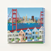 San Francisco, CA | De stad van de baai Notitieboek (Achterkant)