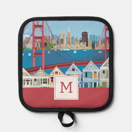 San Francisco, CA | De stad van de baai Pannenlap (Voorkant)