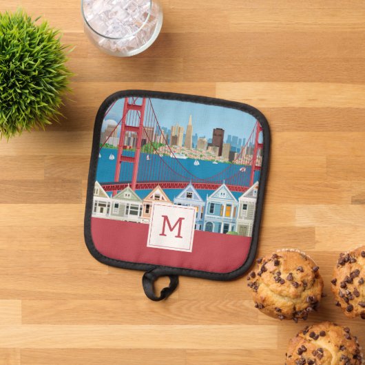 San Francisco, CA | De stad van de baai Pannenlap (Top down)