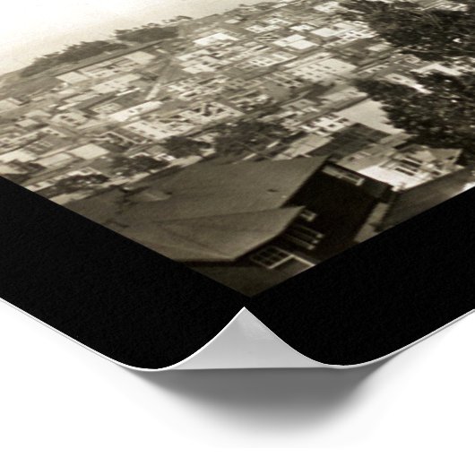 San Francisco CA Foto 1910 Poster (Hoek)