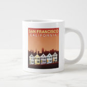 San Francisco, CA | Gedekte dames Grote Koffiekop (Rechts)