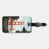 San Francisco, CA - Golden Gate Bridge Bagagelabel (Achterkant horizontaal)