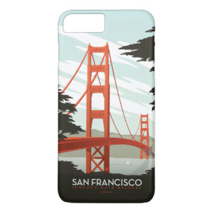 San Francisco, CA - Golden Gate Bridge Case-Mate iPhone Case