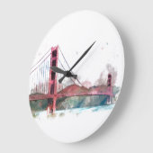San Francisco, CA - Golden Gate Bridge Grote Klok (Hoek)