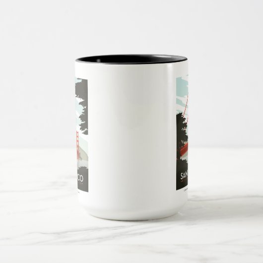 San Francisco, CA - Golden Gate Bridge Mok (Midden)