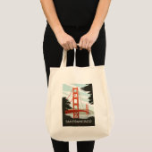 San Francisco, CA - Golden Gate Bridge Tote Bag (Voorkant (product))
