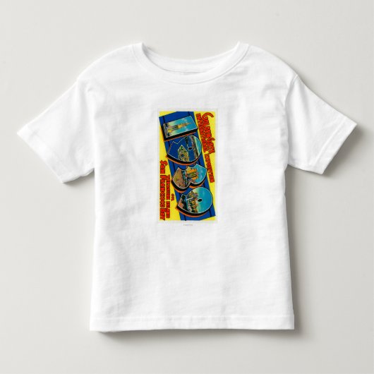 San Francisco, CA - Golden Gate Internat'l Kinder Shirts (Voorkant)