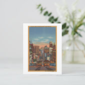 San Francisco, CA - Kabelauto's omhoog Briefkaart (Staand voorkant)