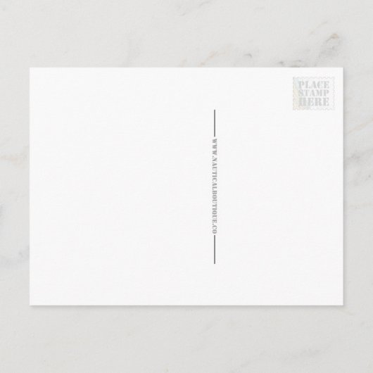 San Francisco CA Nautical Chart Latitude Longitude Briefkaart (Achterkant)