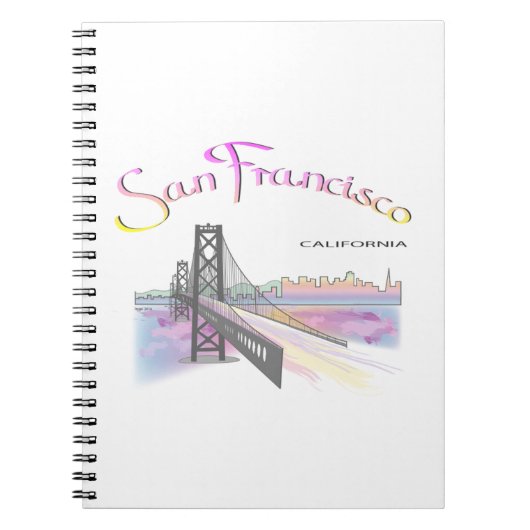 San Francisco, CA Notitieboek (Voorkant)