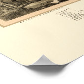 San Francisco, CA Panoramic Map - 1851 Poster (Hoek)