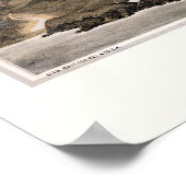 San Francisco, CA Panoramic Map - 1876 Poster (Hoek)