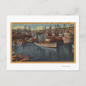 San Francisco, CA Purse-Seiners op Fisherman's Briefkaart (Voorkant)