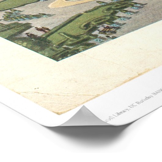 San Francisco, CA. Stadhuis (0286A) Poster (Hoek)