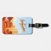 San Francisco, CA - The City by the Bay Bagagelabel (Voorkant horizontaal)