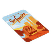 San Francisco, CA - The City by the Bay Magneet (Rechterzijde)