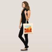 San Francisco, CA - The City by the Bay Tote Bag (Voorkant (model))