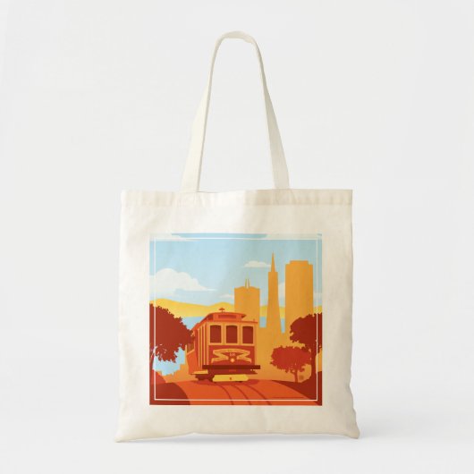San Francisco, CA - The City by the Bay Tote Bag (Voorkant)
