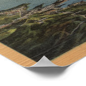 San Francisco, CAAerial Uitzicht uit West Poster (Hoek)