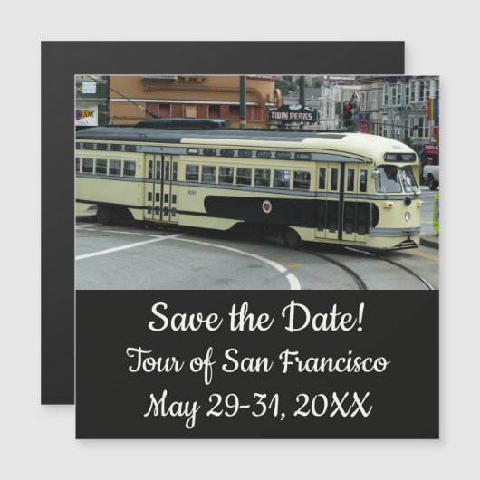 San Francisco Cable Car (Voorkant / Achterkant)