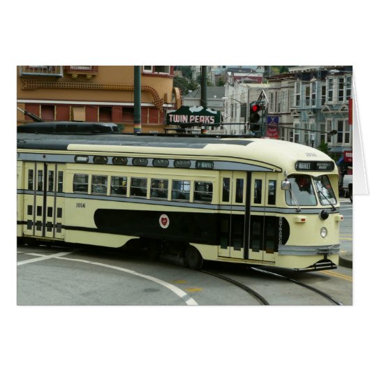 San Francisco Cable Car (Voorkant Horizontaal)