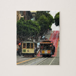 San Francisco Cable Car #2 Jigzaag Puzzle Legpuzzel