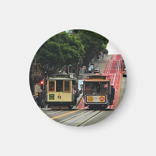San Francisco Cable Car #2 Magnet (Voorkant)