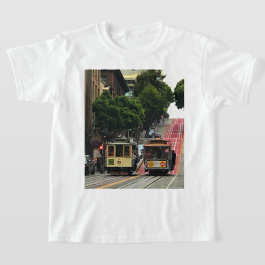 San Francisco Cable Car #2 T-shirt (Laagn)