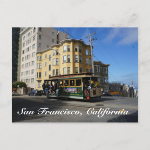 San Francisco Cable Car #4 Briefkaart