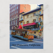 San Francisco Cable Car #5 Briefkaart (Voorkant)