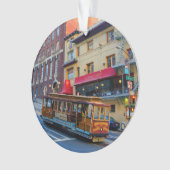 San Francisco Cable Car #5 Ornament (voorkant)