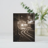 San Francisco Cable Car bij nacht Briefkaart (Staand voorkant)