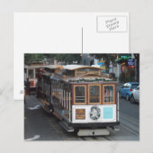 San Francisco Cable Car Briefkaart (Voorkant / Achterkant)