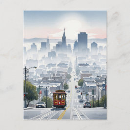 San Francisco Cable Car Briefkaart