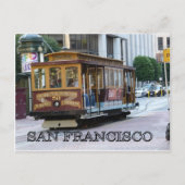 San Francisco Cable Car Briefkaart (Voorkant)