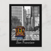 San Francisco Cable Car Briefkaart (Voorkant)