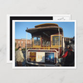 San Francisco Cable Car Briefkaart (Voorkant / Achterkant)