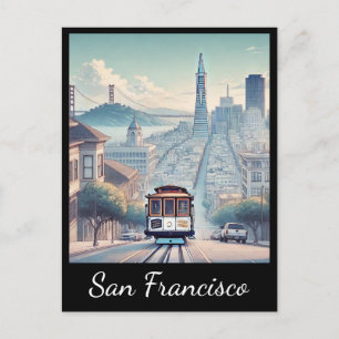 San Francisco Cable Car Briefkaart