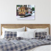 San Francisco Cable Car Canvas Afdruk (Insitu (Slaapkamer))