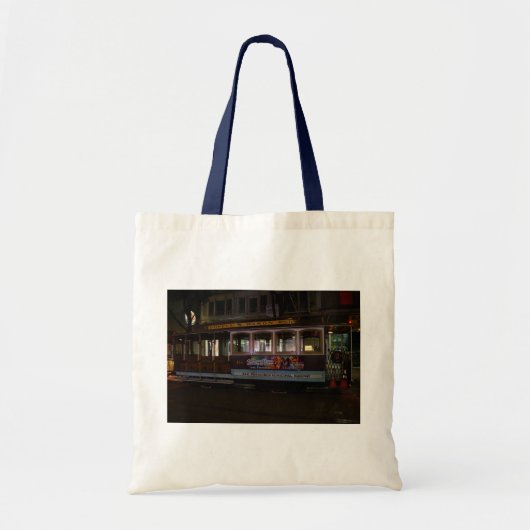 San Francisco Cable Car Canvas tas (Voorkant)