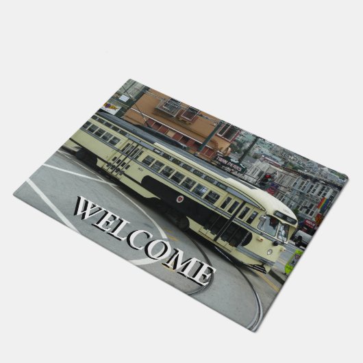 San Francisco Cable Car Deurmat (Schuin)