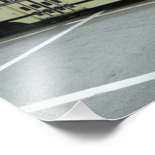 San Francisco Cable Car Foto Afdruk (Hoek)